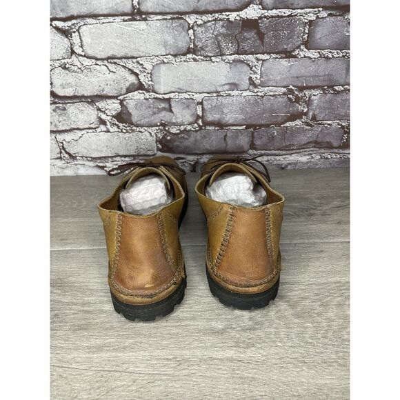 JF Vibram Brown Leather Casual Lace Up Oxfords Shoes Women Sz 8.5M US/39EU - Picture 5 of 16